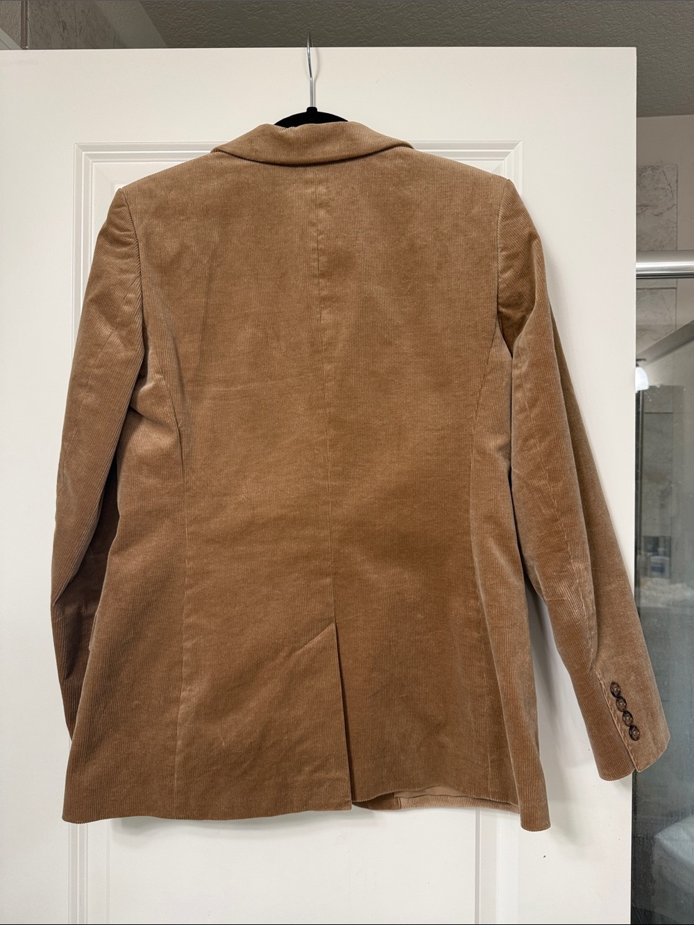 Ralph Lauren Tan Corduroy Blazer with Embroidered Pocket Crest - Picture 4 of 4